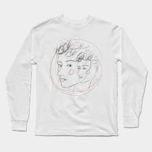 Mittee ArtPiece "Sceptical" Long Sleeve T-Shirt